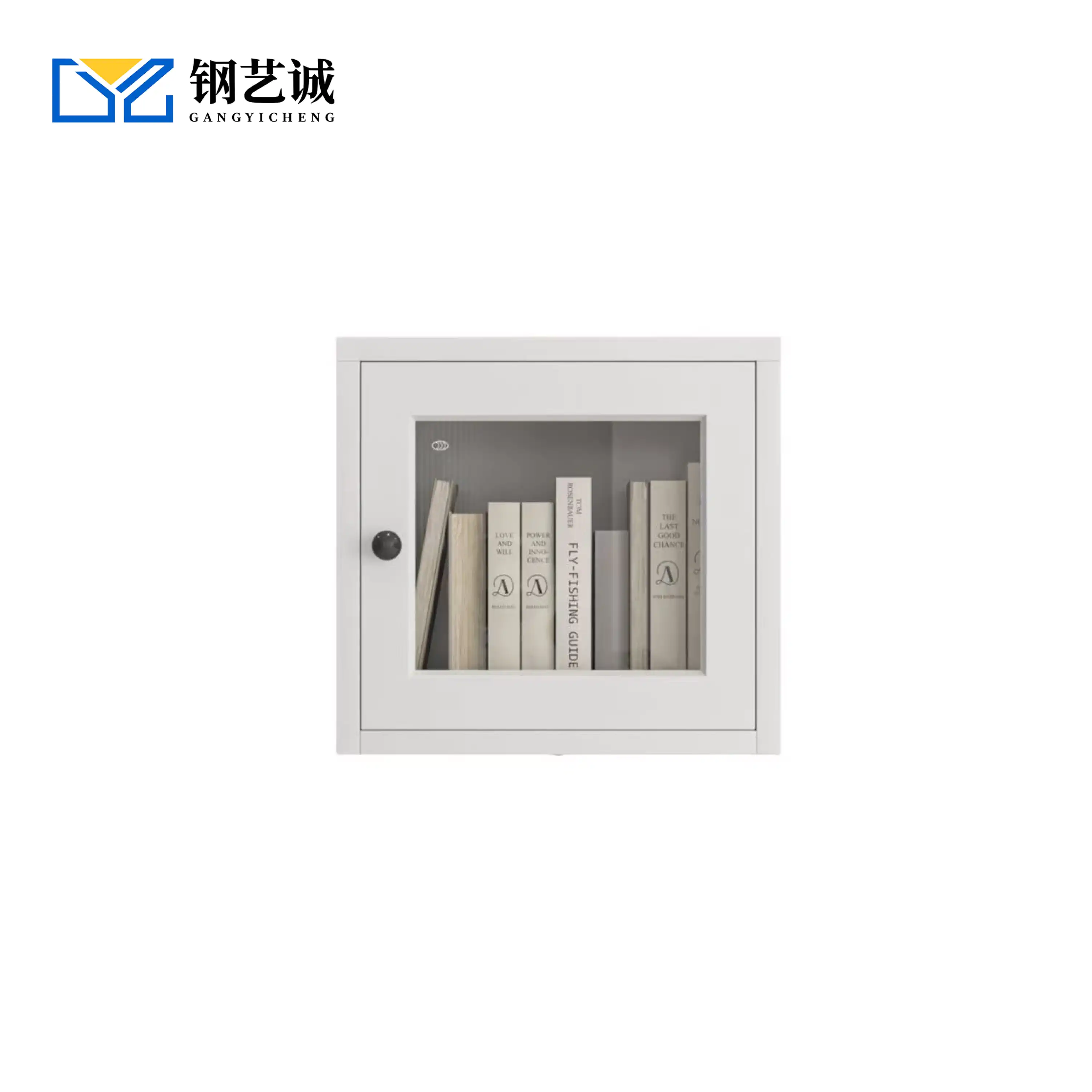 Single Door Glass Wall Cabinet